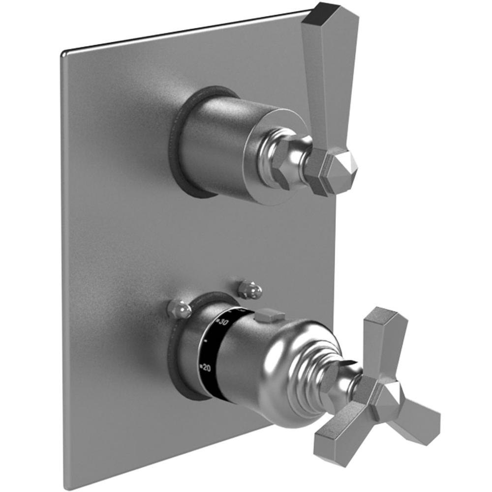Rubinet Temperature Control Valve With Stops & Two Way Diverter With Shut-Off Trim Only