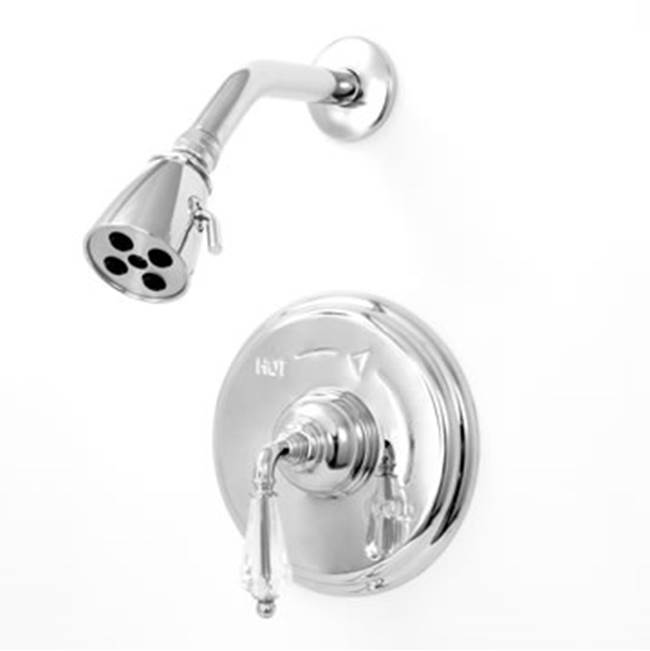 Sigma Pressure Balanced Shower Set Trim (Includes HAF) Portofino Crystal Sable Bronze .80