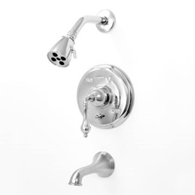 Sigma Pressure Balanced Tub & Shower Set Trim (Includes Haf And Wall Tub Spout) Houston Brushed Bronze Pvd .23