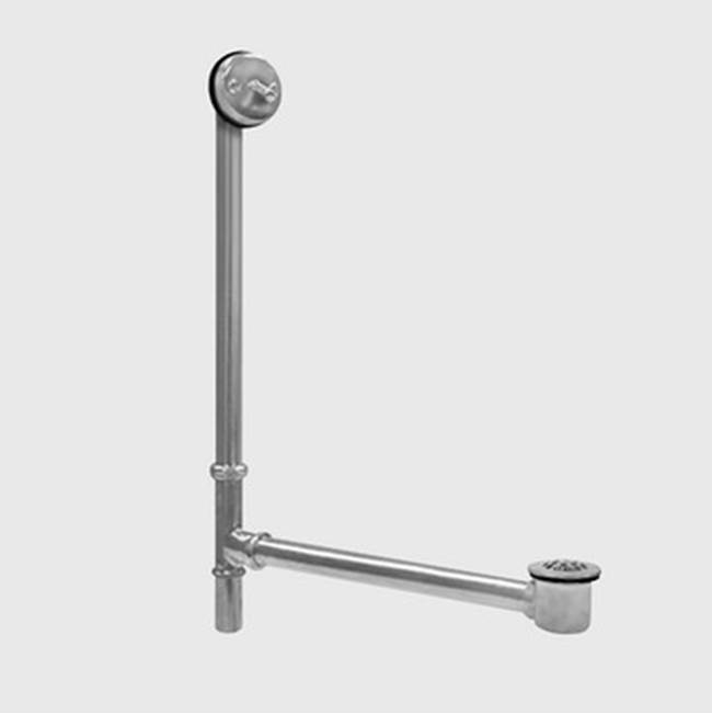Sigma Concealed Trip-Lever Waste & Overflow With Bathtub Drain & Strainer Makes Up To 22''X 25''- 27'' Tall, Adjustable  Antique Cooper .59