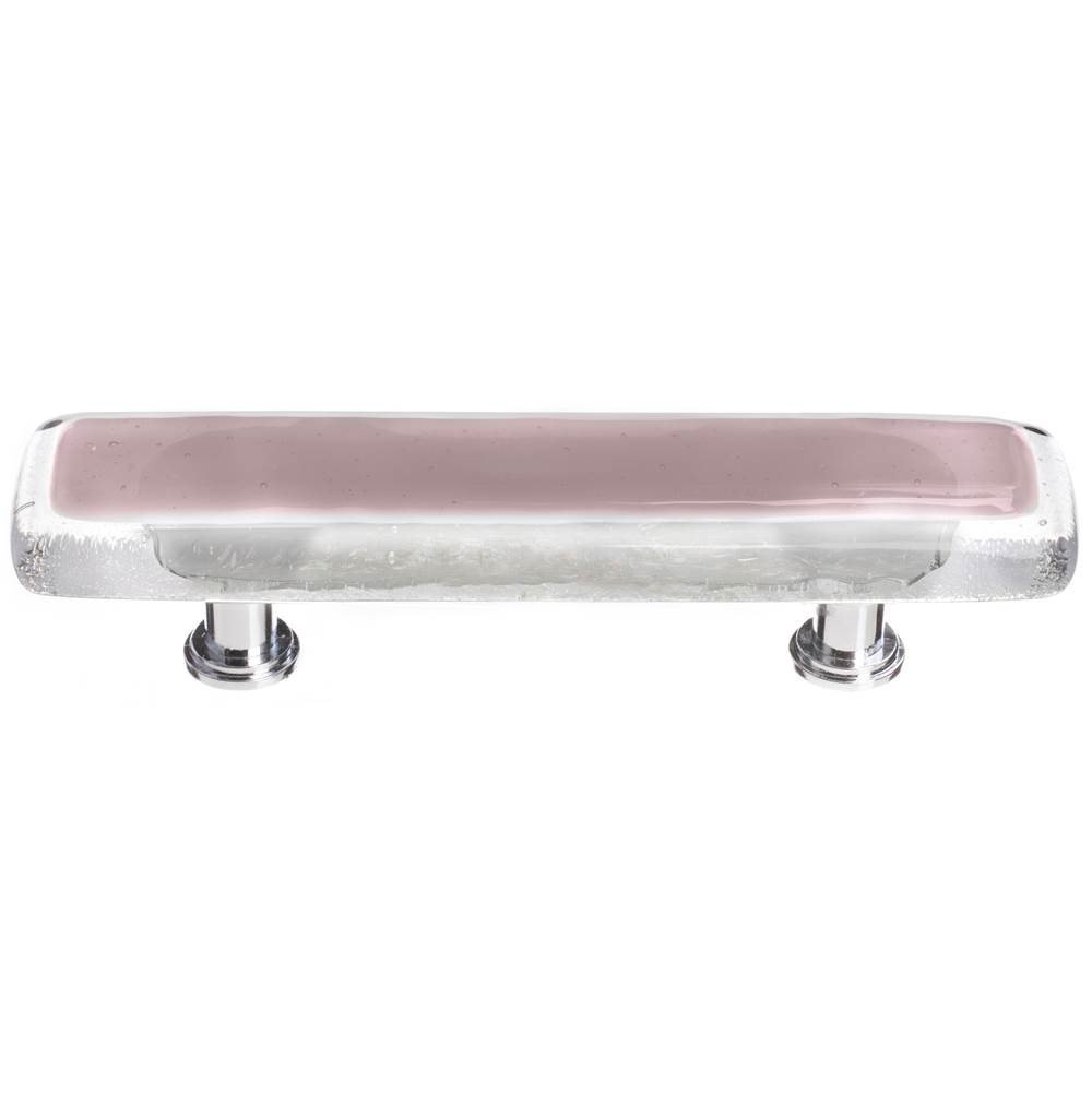 Sietto Reflective Purple Pull With Polished Chrome Base