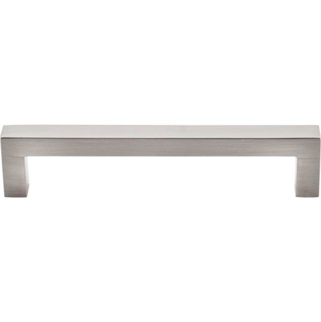 Top Knobs Square Bar Pull 5 1/16 Inch (c-c) Brushed Satin Nickel