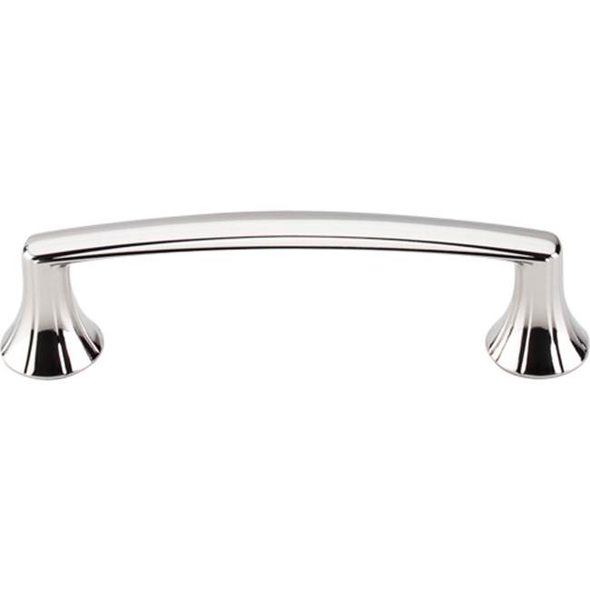 Top Knobs Rue Pull 3 3/4 Inch (c-c) Polished Nickel