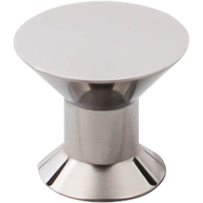 Top Knobs Indus Knob 1 3/16 Inch Polished Stainless Steel