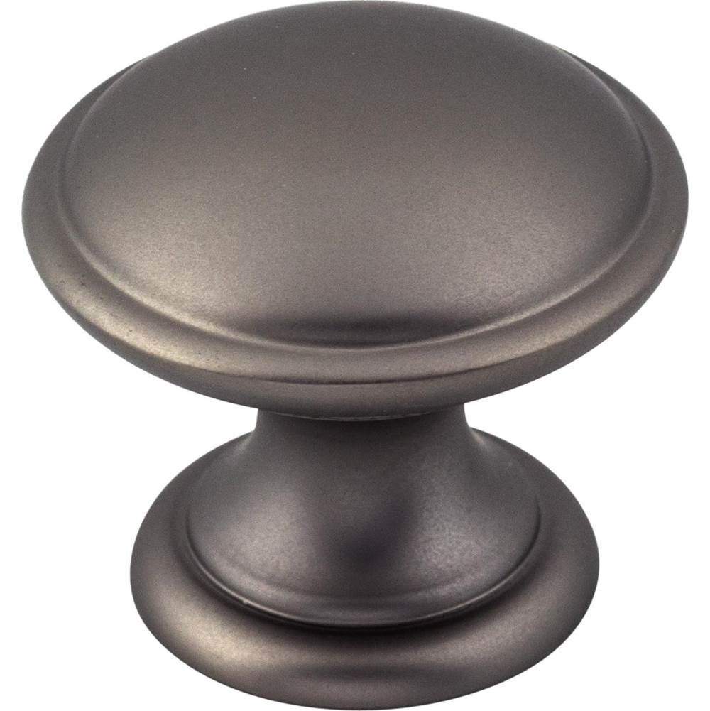 Top Knobs Rounded Knob 1 1/4 Inch Ash Gray