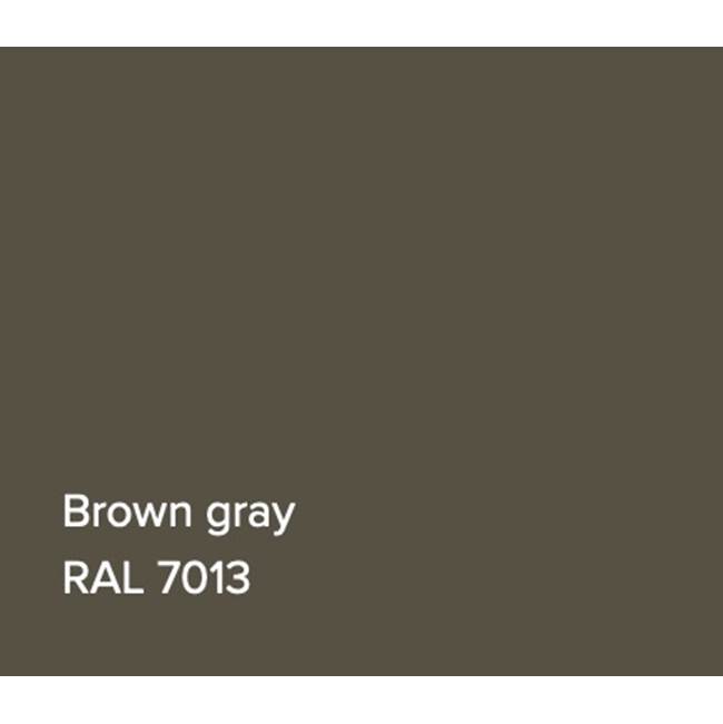 Victoria + Albert RAL Basin Brown Grey Matte
