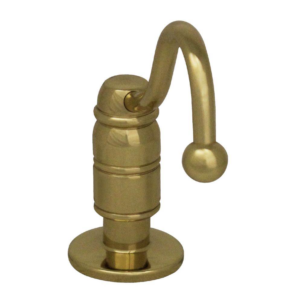 Whitehaus Collection Beluga Solid Brass Soap/Lotion Dispenser
