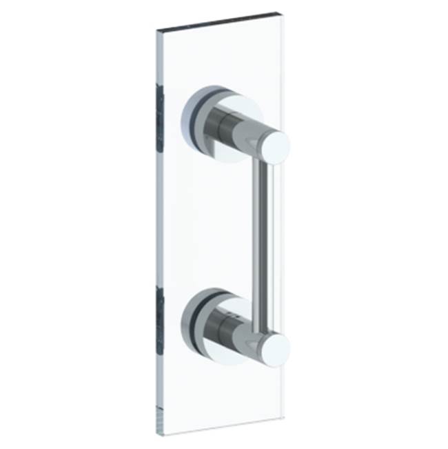 Watermark Sutton 18'' shower door pull/ glass mount towel bar