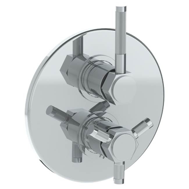 Watermark Wall Mounted Thermostatic Shower Trim with built-in control, 7 1/2''