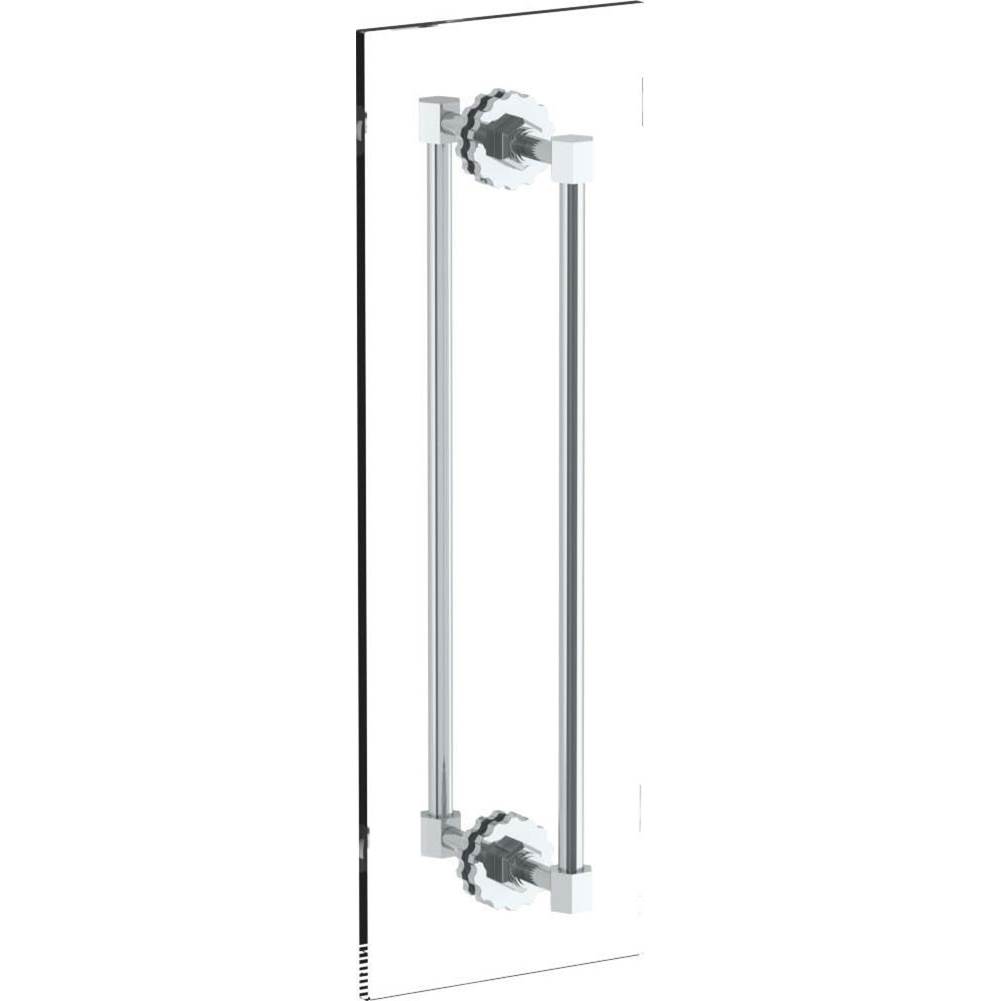 Watermark James 24'' double shower door pull/ glass mount towel bar