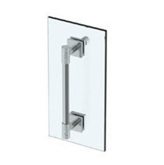 Watermark Sense 12'' Shower Door Pull  With Knob / Glass Mount Towel Bar with Hook