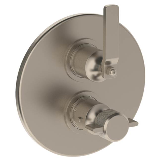 Watermark Wall Mounted Thermostatic Shower Trim with built-in control, 7 1/2'' dia.