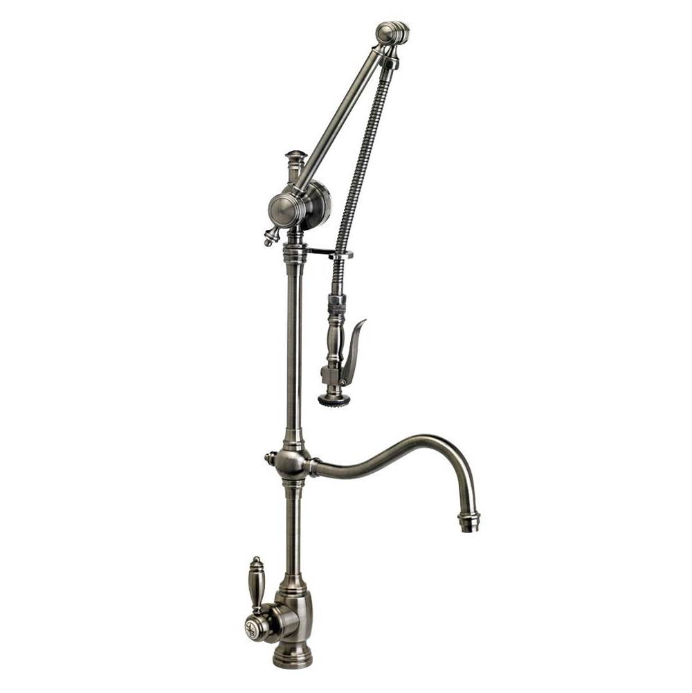 Waterstone Waterstone Traditional Gantry Pulldown Faucet - Hook Spout